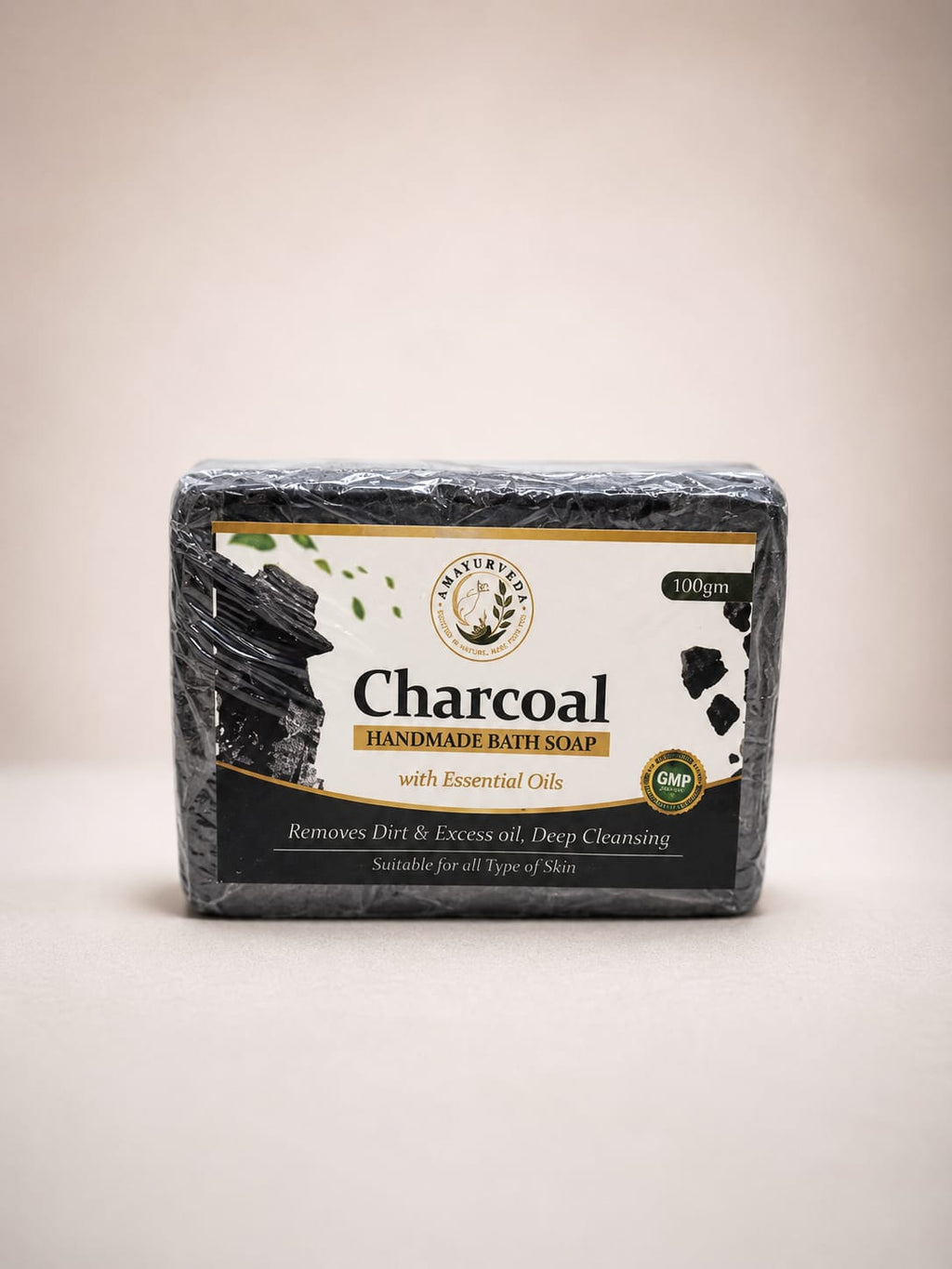 Charcoal soap