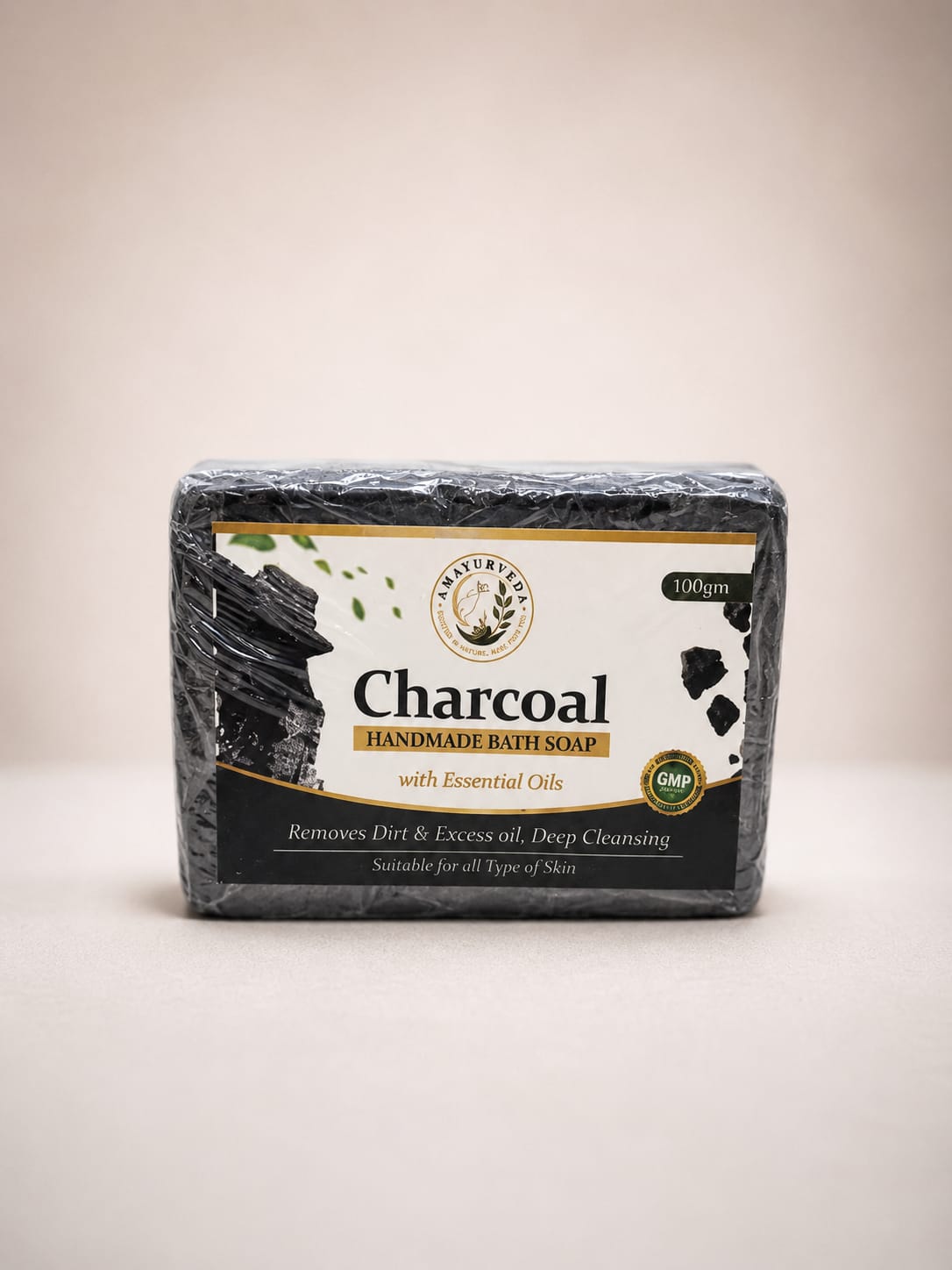 Charcoal soap